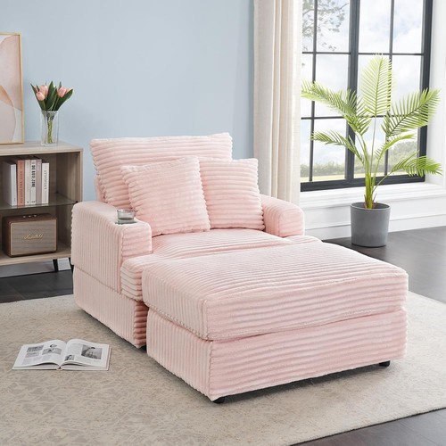 Oversized chaise lounge chair - oversized,